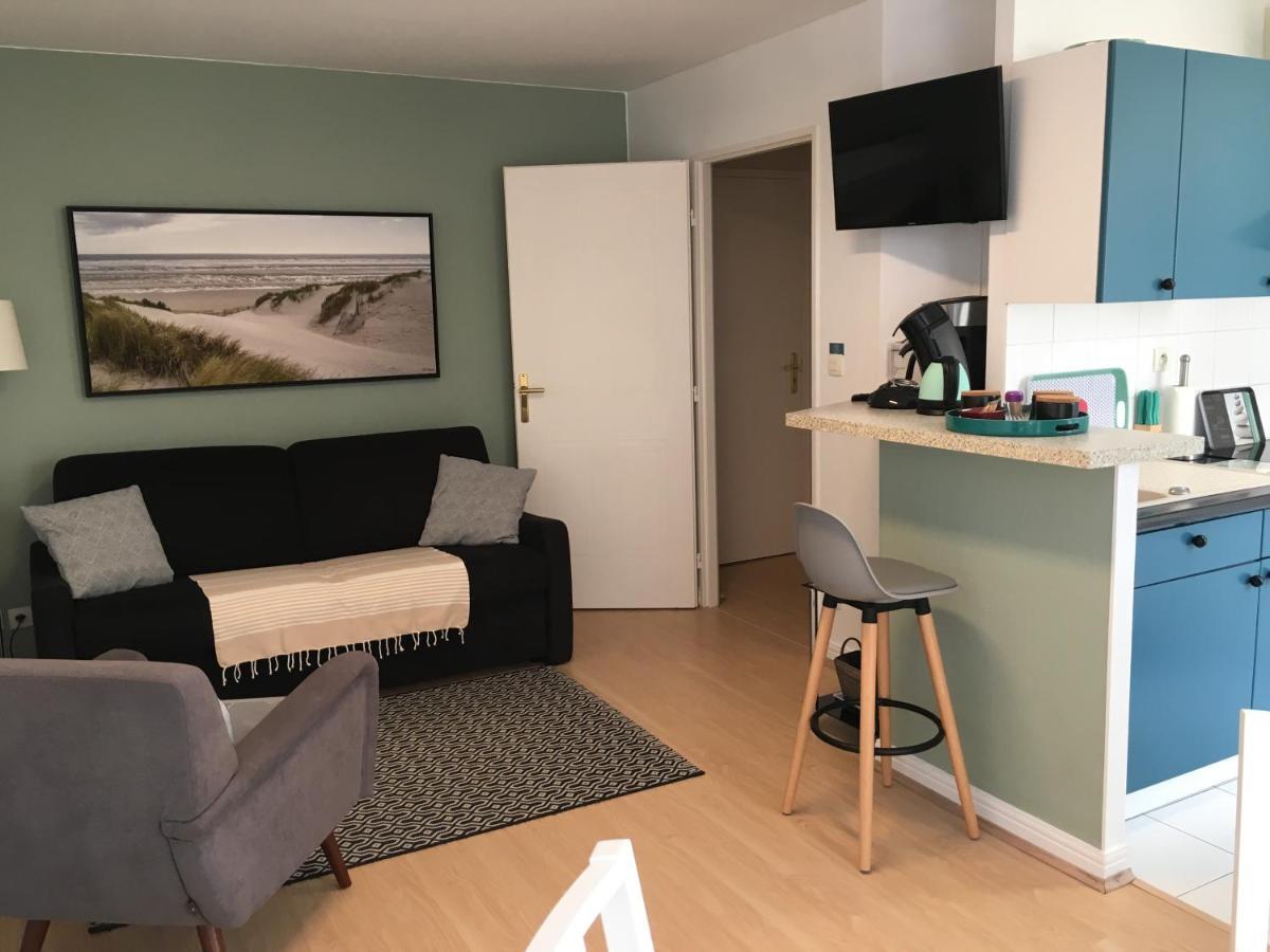 Le Bon Endroit En Bord De Mer, Vue Mer , Parking Et Wifi Wimereux Exteriör bild