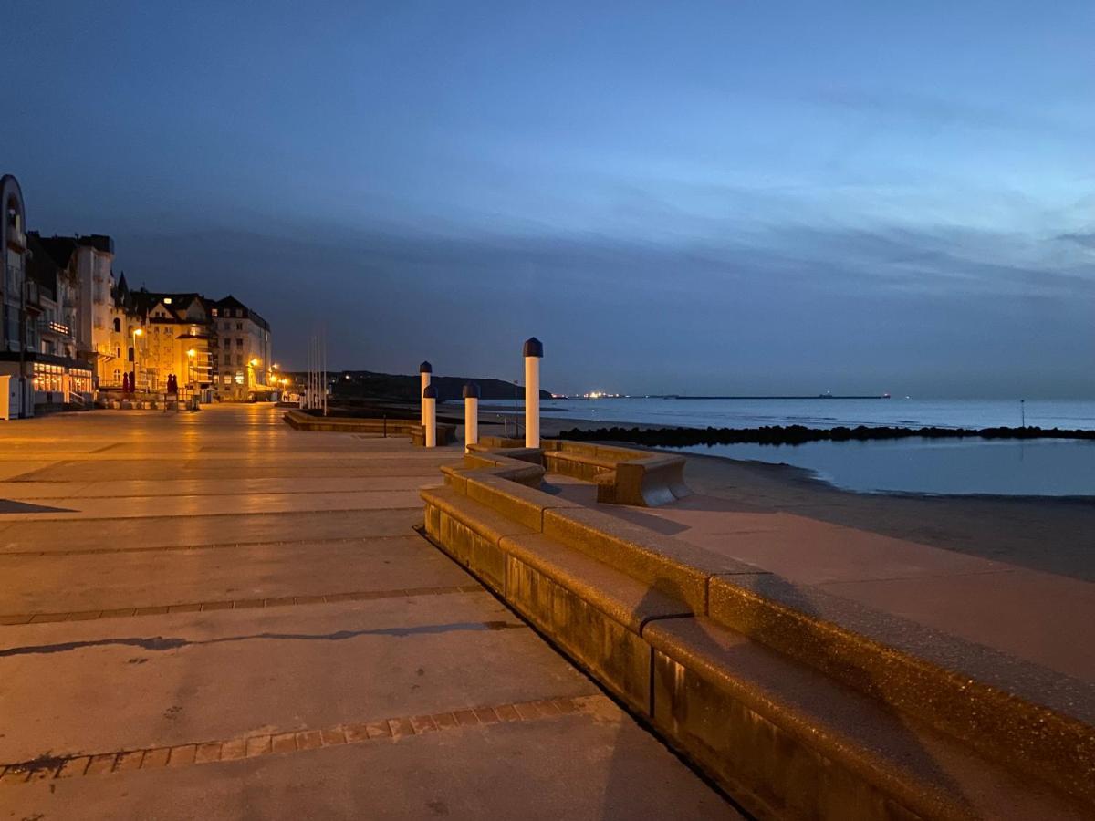 Le Bon Endroit En Bord De Mer, Vue Mer , Parking Et Wifi Wimereux Exteriör bild