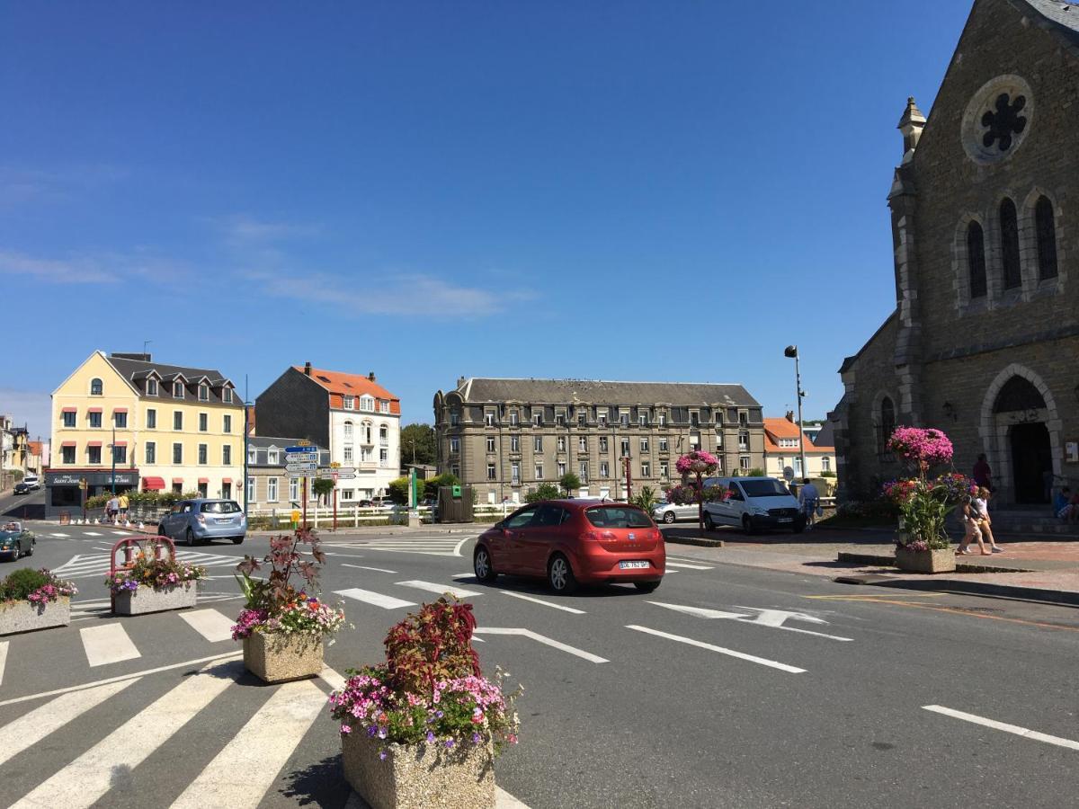 Le Bon Endroit En Bord De Mer, Vue Mer , Parking Et Wifi Wimereux Exteriör bild
